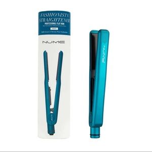 NuMe Fashionista Flat Iron - Turquoise